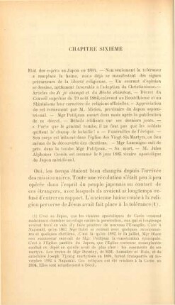 Chapitre sixième. Etat des esprits au Japon en 1884. - ...