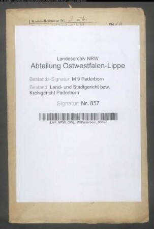 Erblasser: Pieper, Ignatz: