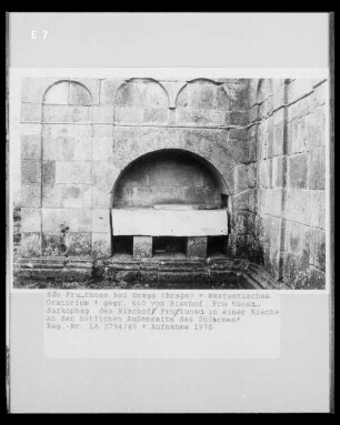 Sarkophag des Bischofs von Fructuosa