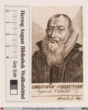 Bildnis Christoph Schleupner