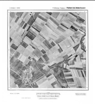 Pattern b. Aldenhoven, Gauß-Krüger-Koordinaten: Rechtswert: 2522, Hochwert: 5638