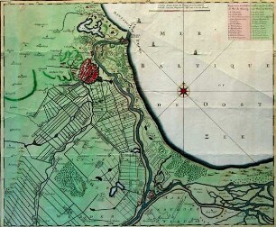 PLAN de la CÉLÈBRE VILLE MARCHANDE DE DANTZIG, ET de SES ENVIRONS