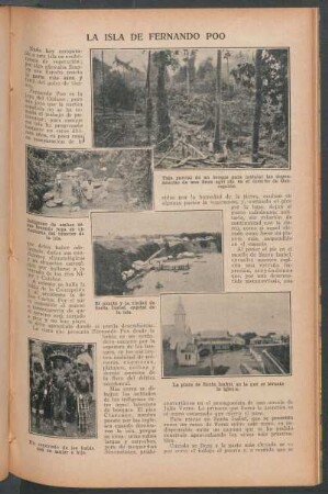 La isla de Fernando Póo