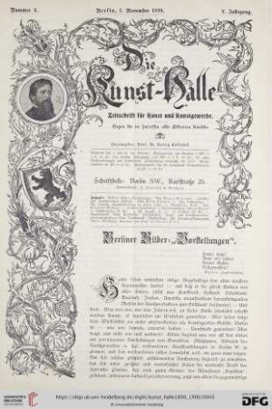 5: Berliner Bilder-"Vorstellungen"