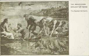 The miraculous draught of fishes - The Raphael Cartoons