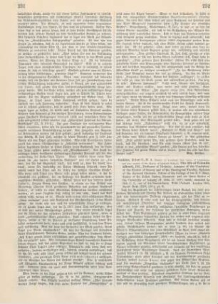 232-233 [Rezension] Jenkins, Robert, The life of Valentin Alberti, D. D. professor of divinity, assessor of the consistory of the elector of Saxony and the theological faculty ephorus of the electoral students, fellow of the college of the B. V. Mary, senior of the Polish nation, decemvir, and six times rector of the university of Leipzig [B. 1635., D. 1697]