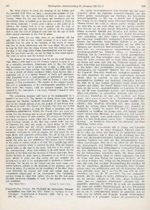 687-693 [Rezension] Fagerberg, Holsten, Die Theologie der lutherischen Bekenntnisschriften