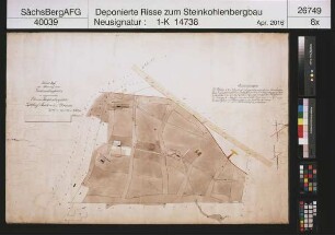 Kästner, Gotthilf, Steinkohlenwerk, Bockwa, Baue auf dem Zachkohlenflöz im oberen Kohlenbergfeld