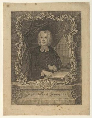Bildnis des Sigismund Jacob Baumgarten