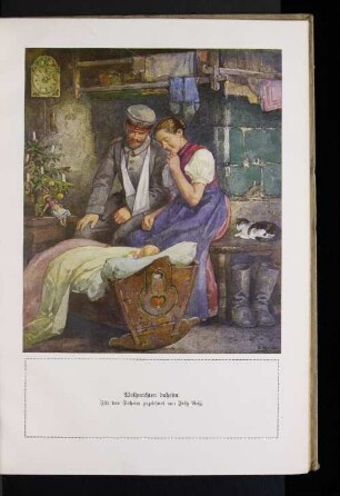 Weihnachten daheim. : Für das Daheim gezeichnet von Fritz Reiß.