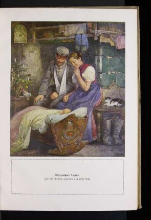 Weihnachten daheim. : Für das Daheim gezeichnet von Fritz Reiß.