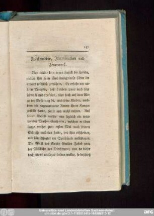Freikomödie, Illumination und Feuerwerk.