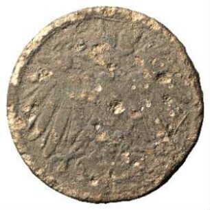 Fundmünze, 10 Pfennig, 1917 - 1922