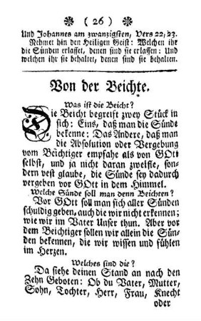 3. Einen Anhang zu den Hauptstücken als