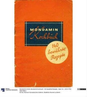 Mondamin Kochbuch. 140 bewährte Rezepte.