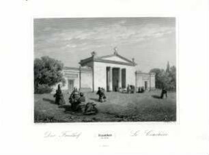 Grafik "Der Friedhof Frankfurt am Main"