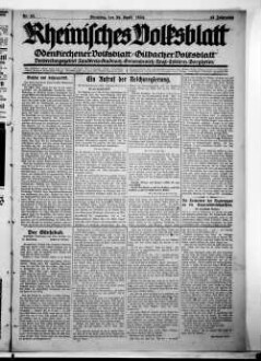 Rheinisches Volksblatt