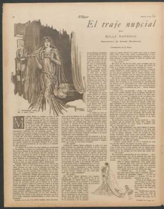 El traje nupcial