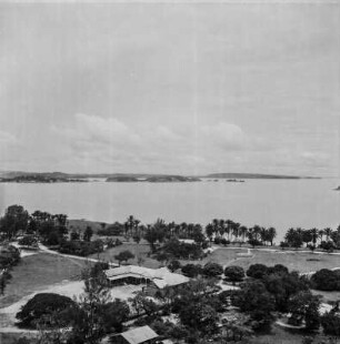 Regierungsgebäude : Blick auf ein Regierungsgebäude in Mwanza