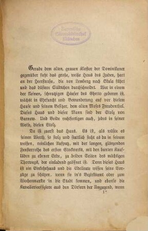 Die Juden von Barnow : Geschichten von Karl Emil Franzos