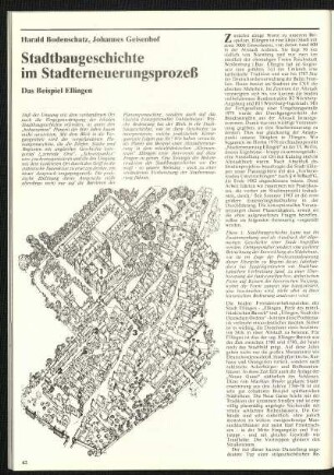 Stadtbaugeschichte im Stadterneuerungsprozeß