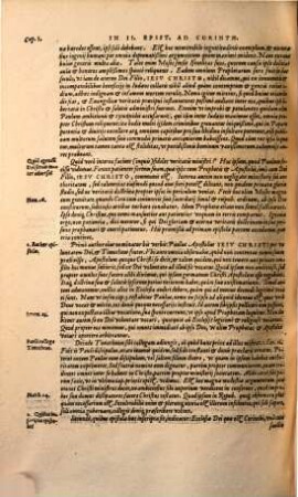 In Posteriorem D. Pavli Apostoli Ad Corinthios Epistolam Homiliae : Accessit operi Praefatio ad Illustrem & generosissimum D. Lvdovicvm Comitem Vuitgensteinium, &c. De Apostolicae doctrinae authoritate& perfectione, qua tam ipsa quam eius ministri contra aduersariorum calumnias defenduntur. ...