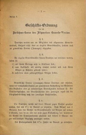 Revidirte Statuten des Allgemeinen Gewerbe-Vereins in München