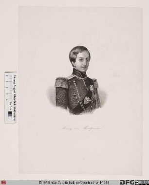 Bildnis Antoine-Marie-Philippe-Louis d'Orléans, duc de Montpensier