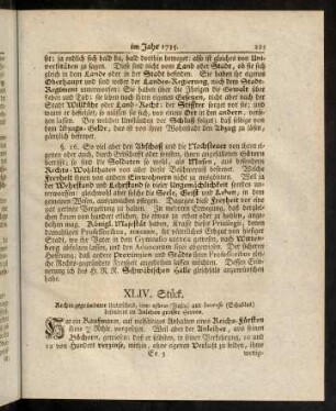 221-235, XLIV. - XLVIII. Stück.
