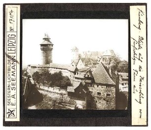 Nürnberg: Kaiserburg vom fünfeckigen Turm aus (Seestern-Nr. 17104)