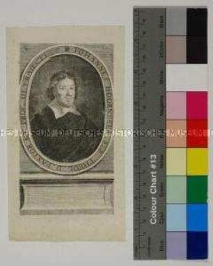 Porträt des niederländischen reformierten Theologen Johann Hoornbeek