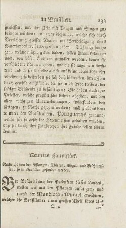 Neuntes Hauptstück