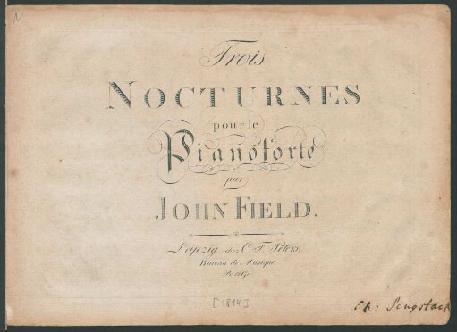 Trois Nocturnes pour le Pianoforte