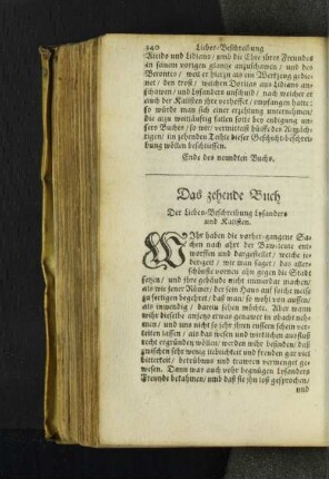 Das zehende Buch