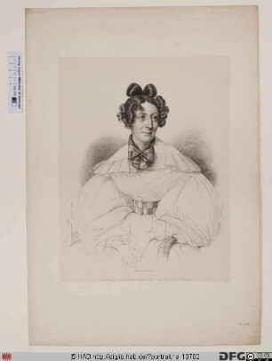 Bildnis Laure Junot, duchesse d'Abrantès, geb. Permon