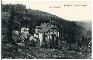 Bärenfels. Blick auf Bärenfels, Hotel Kaiserhof