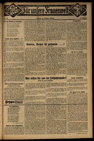 Zweite Ausgabe vom Freitag, den 06. Februar 1931.