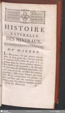 Du Marbre