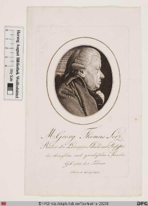 Bildnis Georg Thomas Serz