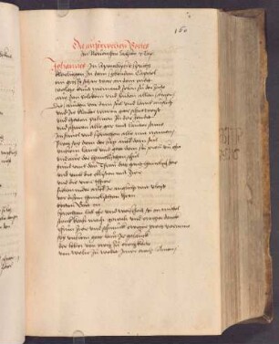 Die auser welten gottes (25.09.1544); RSM 2S/1496e