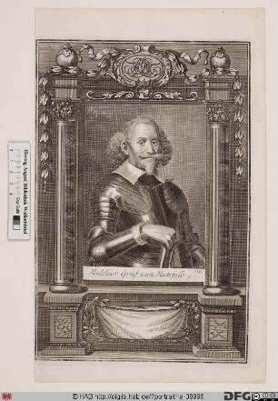 Bildnis Melchior Frhr. Hatzfeld, 1635 Reichsgraf von