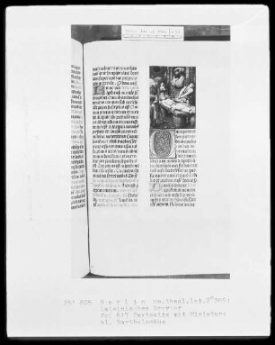 Brevier aus Namur — Marter des heiligen Bartholomäus, Folio 517recto
