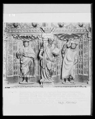 Cosmas und Damian mit dem Apostel Matthias