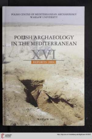 16: Polish Archaeology in the Mediterranean