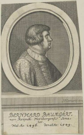 Bildnis des Bernhard Baumgärtner