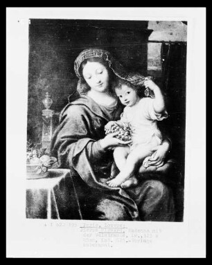 Madonna mit den Weintrauben