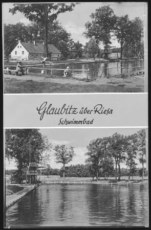 Glaubitz. Schwimmbad
