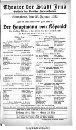 Der Hauptmann von Köpenick