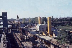 Baustelle dritte Schleusenkammer Feudenheim/Neckar