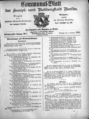 1882,7: No. 7, 12. Februar 1882